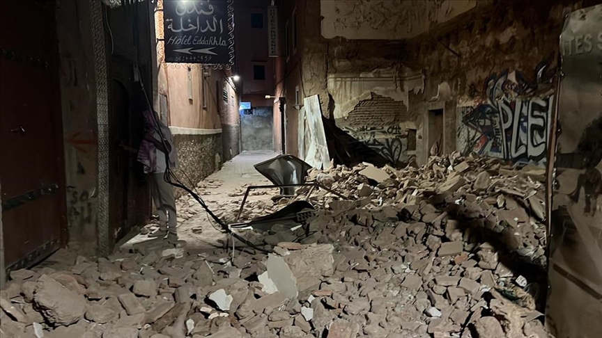 Fas’ta büyük deprem: Yüzlerce ölü ve yaralı var