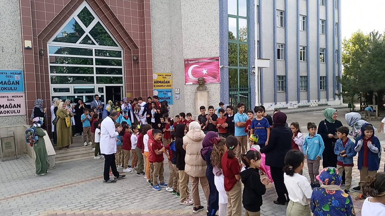 Armağan Koleji'nde “Âmin Alayı” heyecanı yaşanıyor