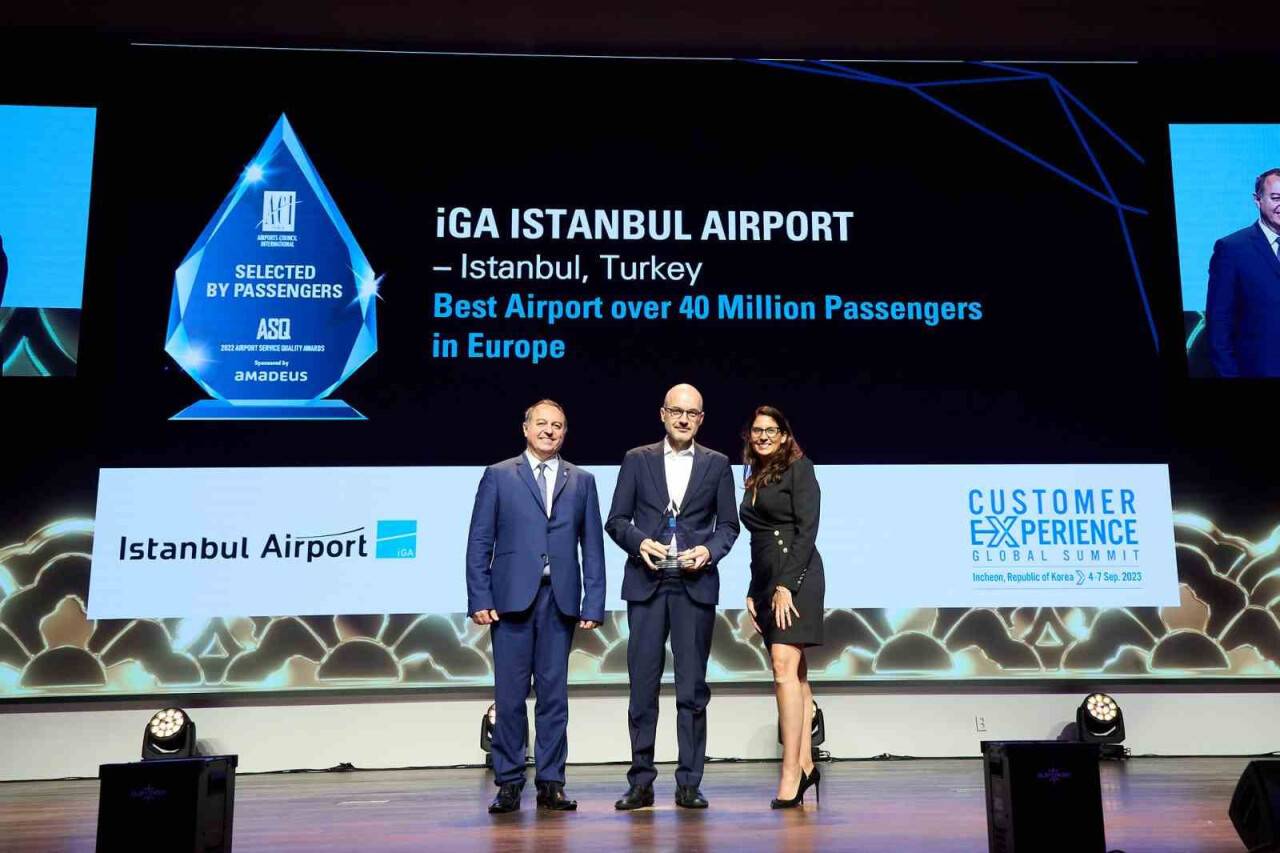 İGA İstanbul Havalimanı, üst üste ödül aldı