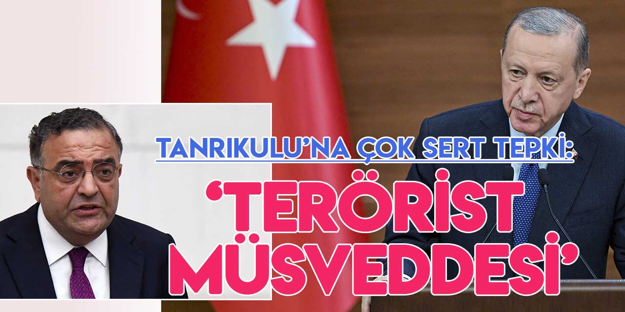 Cumhurbaşkanı Erdoğan’dan CHP’li Sezgin Tanrıkulu’na çok sert tepki: ”Terörist müsveddesi”