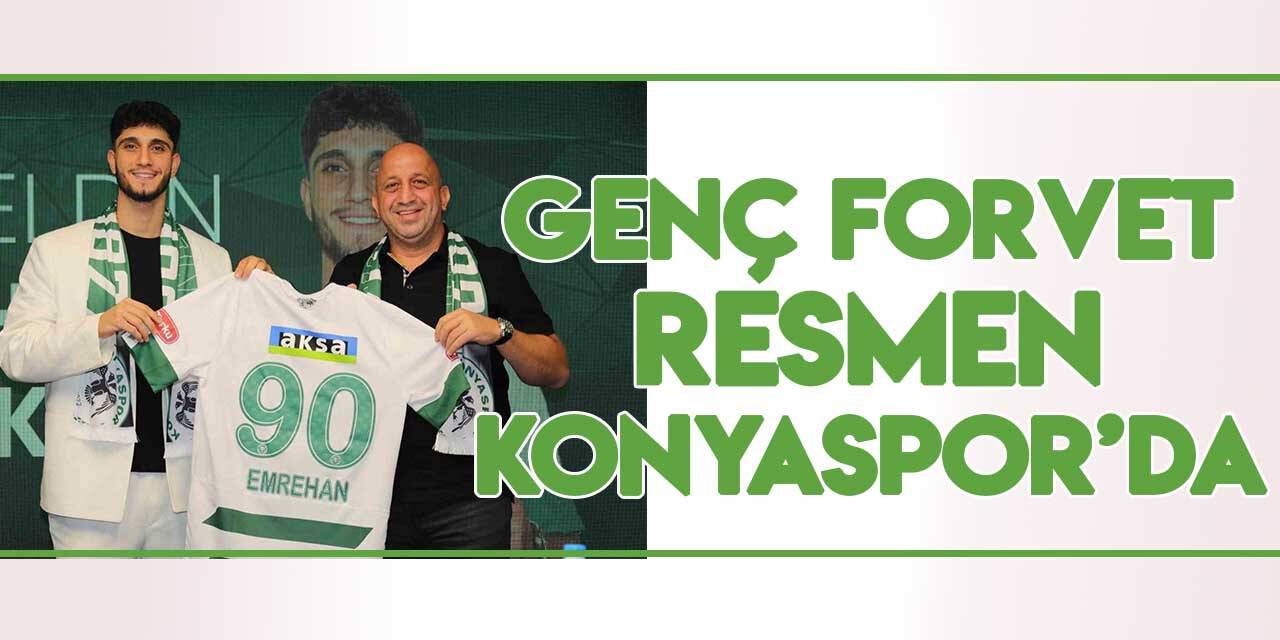 Konyaspor’da Emrehan Gedikli imzayı attı