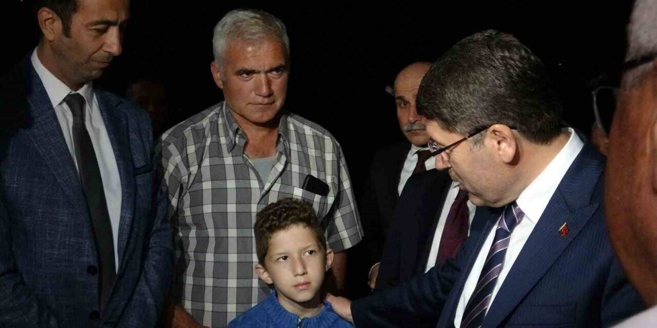 Bakan Tunç’tan maden şehidinin ailesine taziye ziyareti