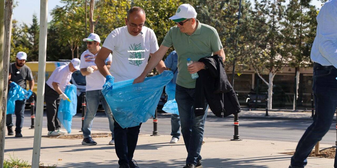 Meram'da çevre temizliği