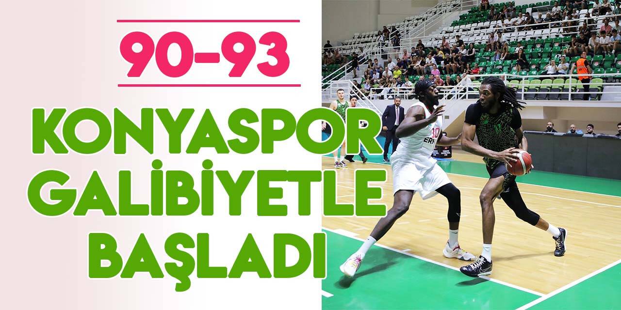 Konyaspor Basketbol yeni sezona galibiyetle başladı