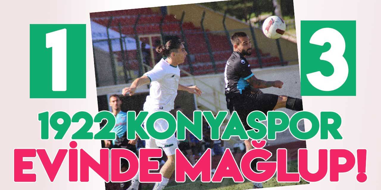 1922 Konyaspor evinde kazanamadı!