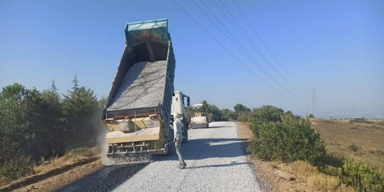 Akhisar’da 25 kilometrelik yol çalışması başladı