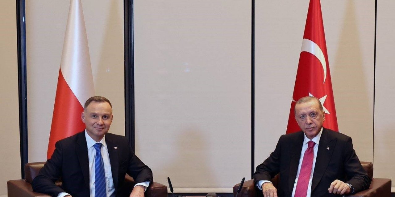 Cumhurbaşkanı Erdoğan, Duda ile görüştü