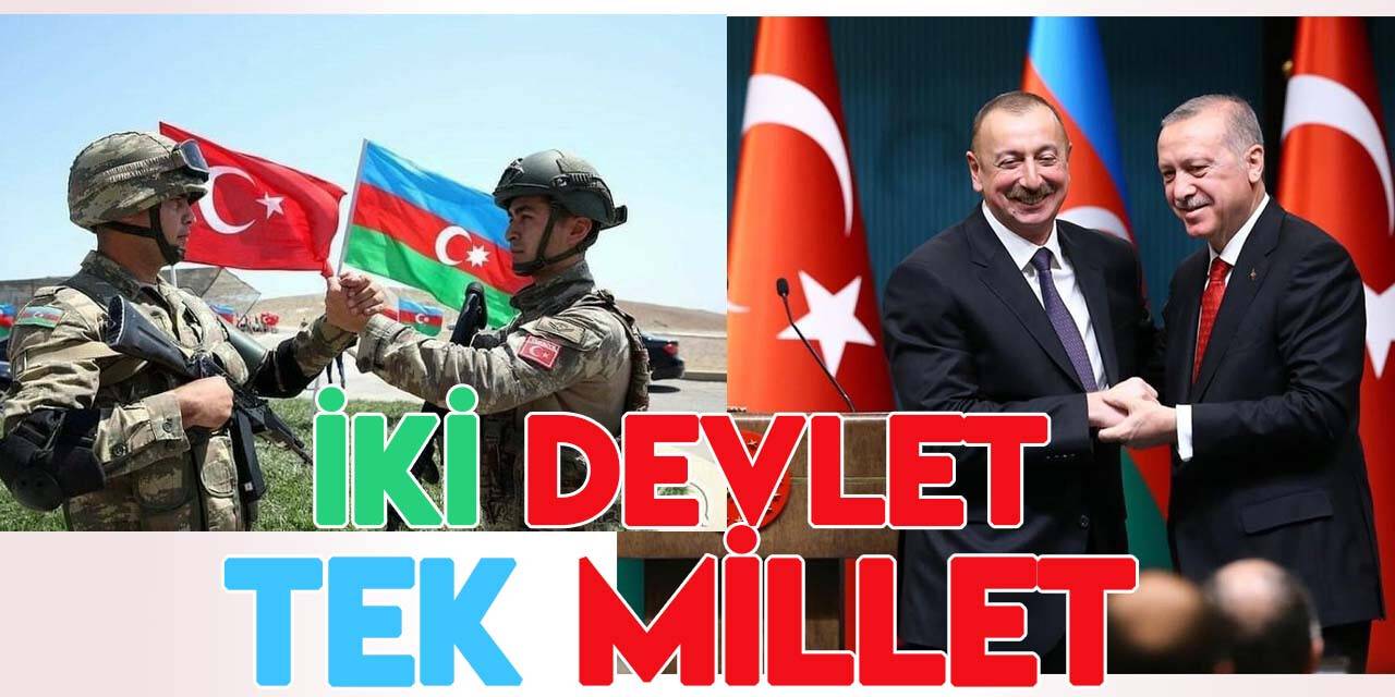 Türk Milletinden kardeş Azerbaycan'a tam destek