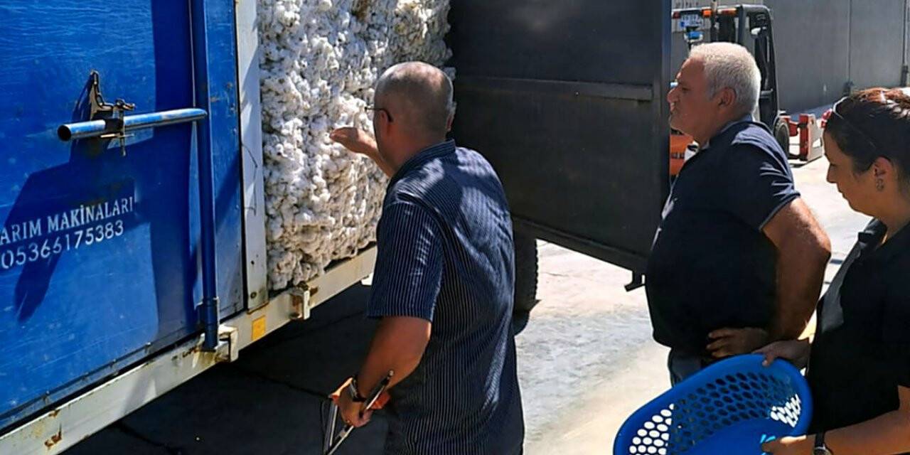Söke TARİŞ’e ilk pamuk teslimi yapıldı