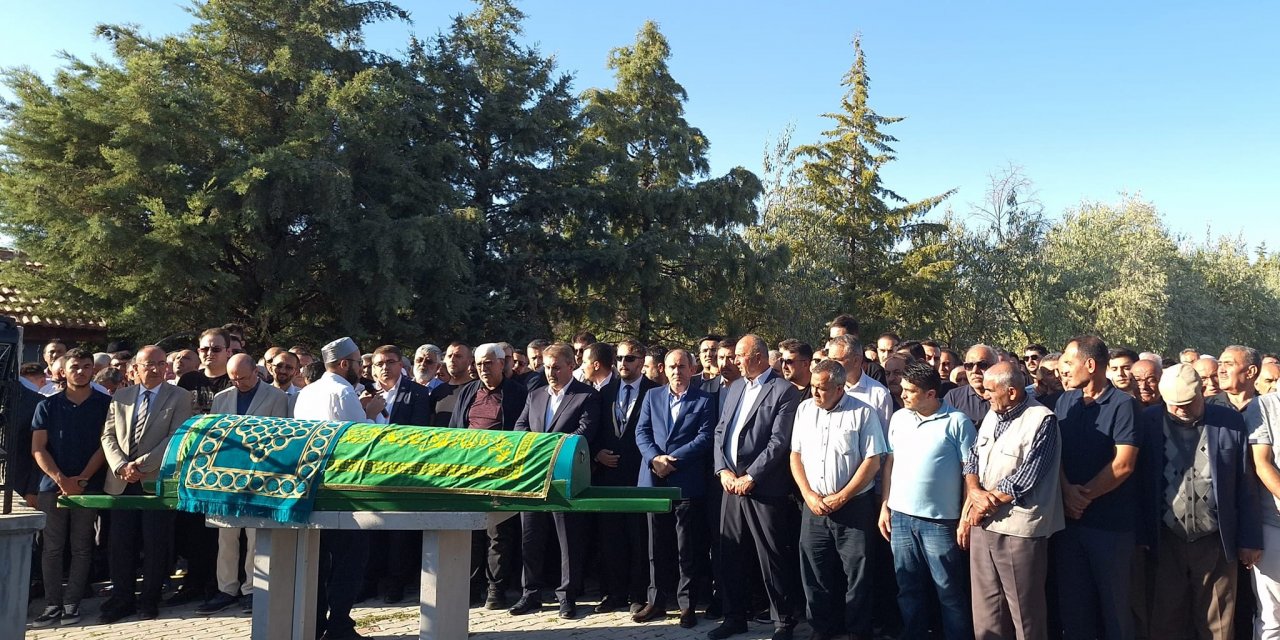 Mustafa  Destici, Konya'da Osman Seçgin'in oğlunun cenazesine katıldı