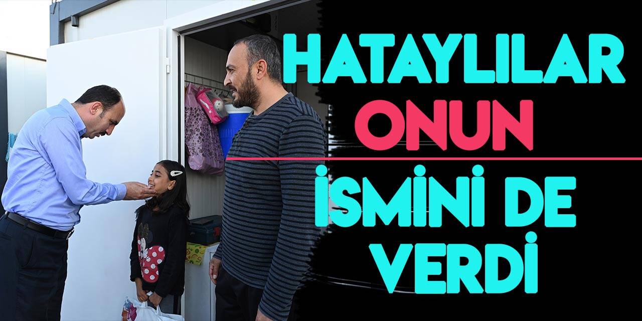 Hataylılar Uğur İbrahim Altay'ı "belediye başkanı" olarak görmek istiyor