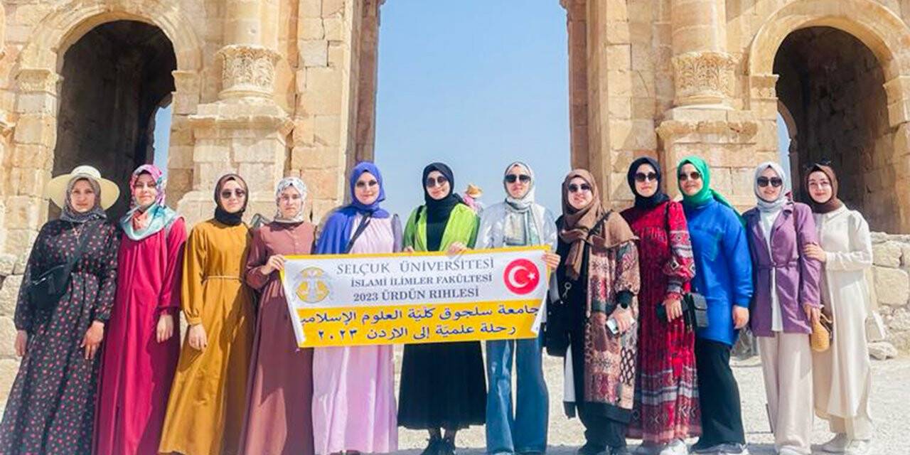 Arapça eğitimi için Konya'dan Ürdün'e gittiler