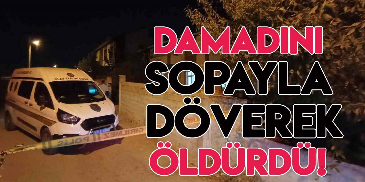 Konya'da kayınpeder damadını sopayla döverek öldürdü