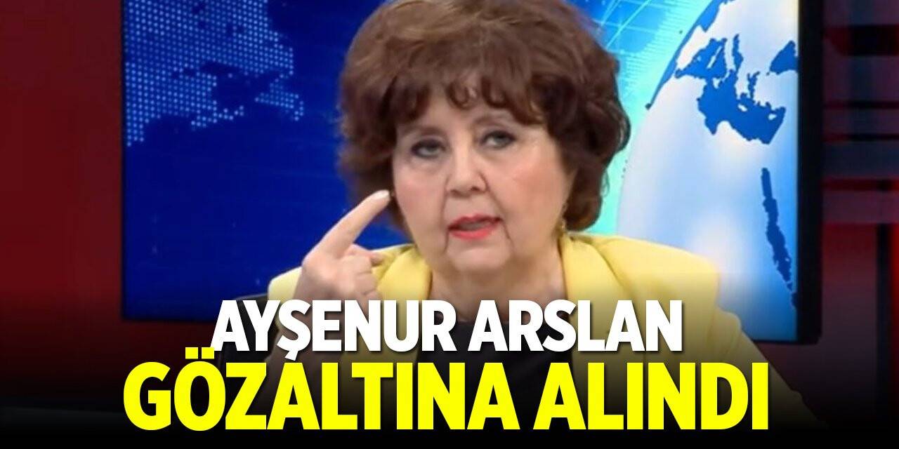 Halk TV'deki programına son verilen Ayşenur Arslan gözaltına alındı