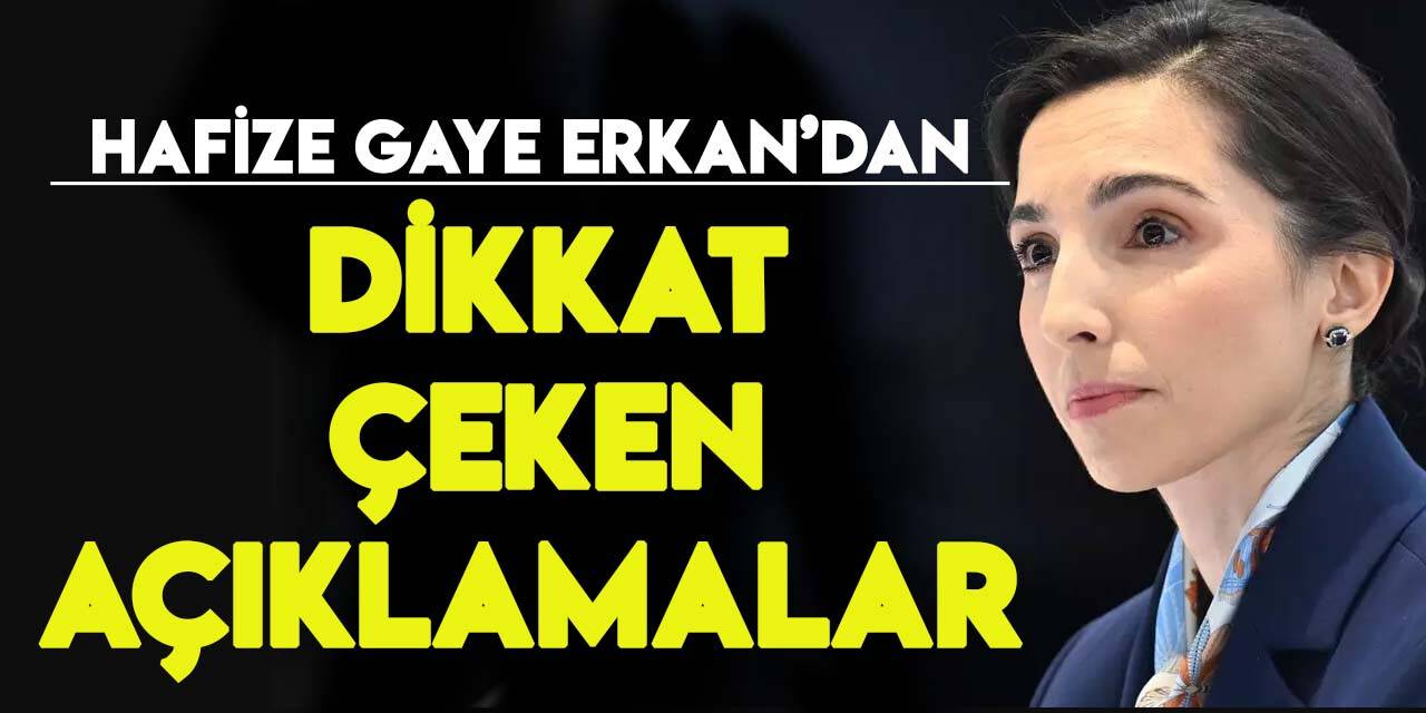 Merkez Bankası Başkanı Hafize Gaye Erkan'dan dikkat çeken açıklamalar