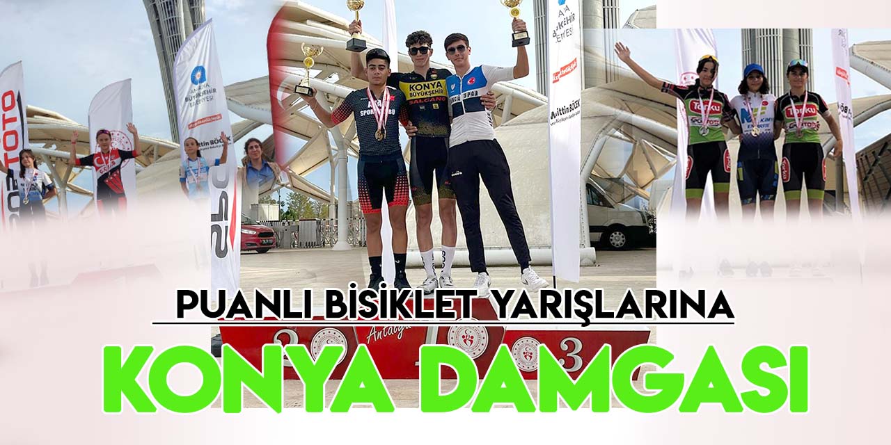 Türkiye Kupası puanlı yol yarışlarına Konyalı sporcular damga vurdu