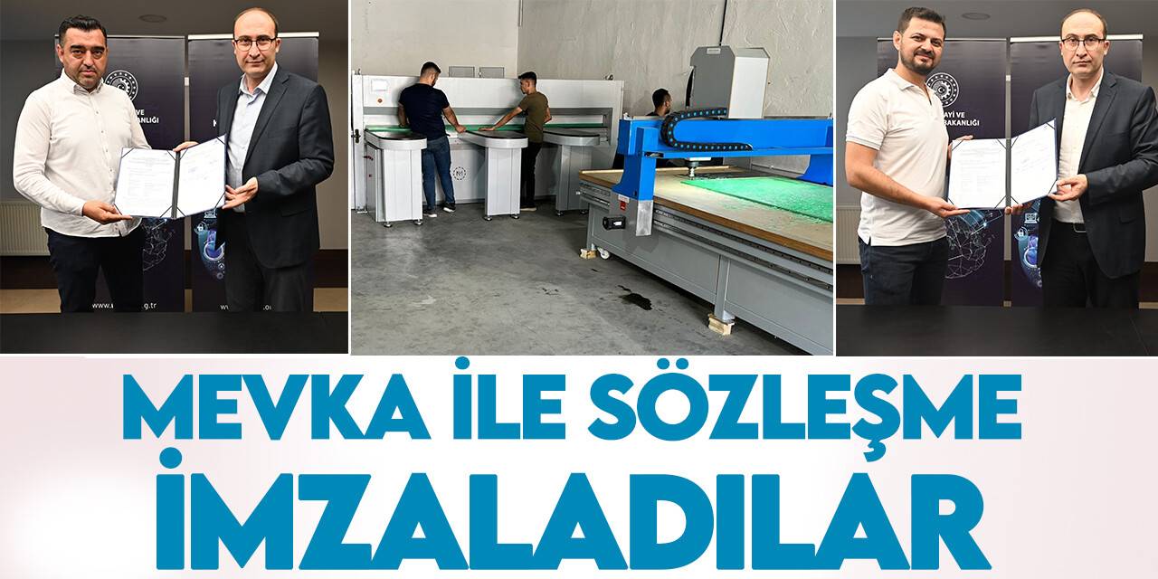 2 Karamanlı firma daha  MEVKA ile sözleşme imzaladı