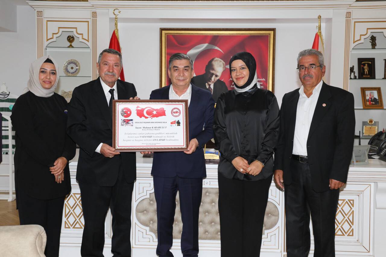 Şehit Aileleri Derneği Karabulut'u ziyaret etti