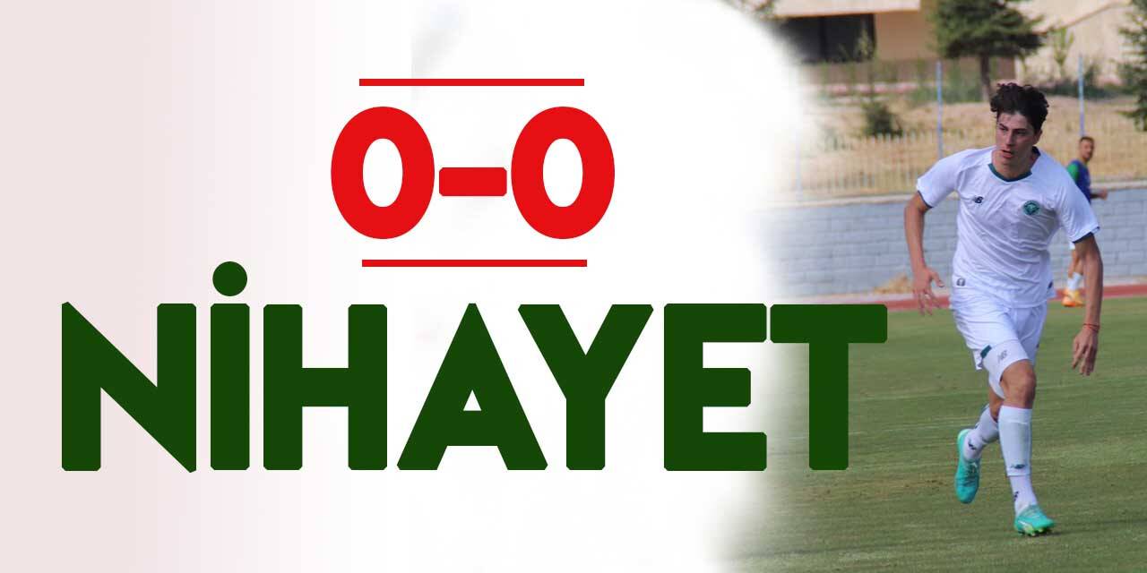 1922 Konyaspor, Ağrı'da puanla tanıştı