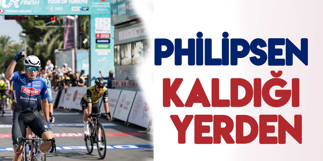 Tour of Türkiye'de ilk etabın kazanananı Jasper Philipsen