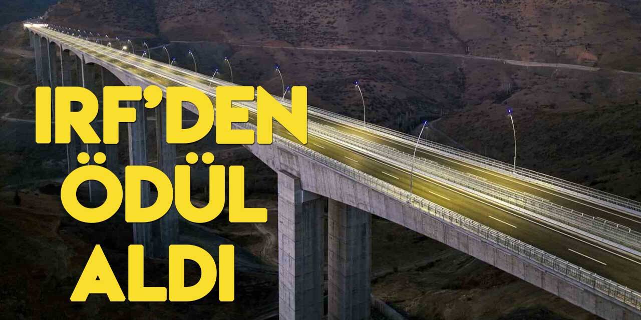 Konya Eğiste Hadimi Viyadüğü'ne uluslararası ödül!