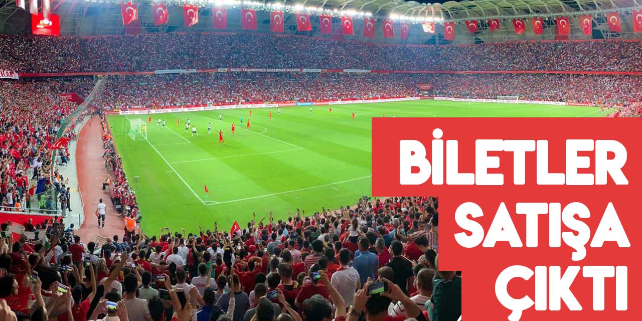 Konya'da oynanacak Türkiye-Letonya maçının öncelikli bilet satışı başladı