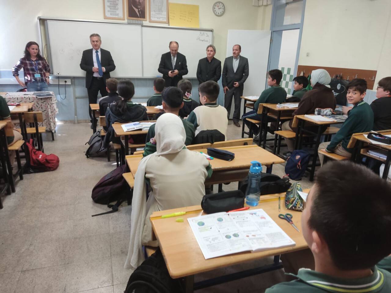 Yiğit'ten Selçuklu'daki okullara ziyaret