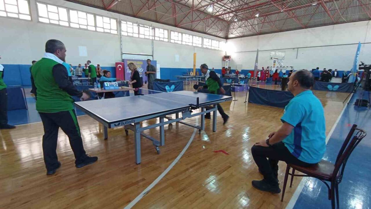 Konya'da Toplum Ruh Sağlığı Merkezlerinde tedavi görenlere turnuva