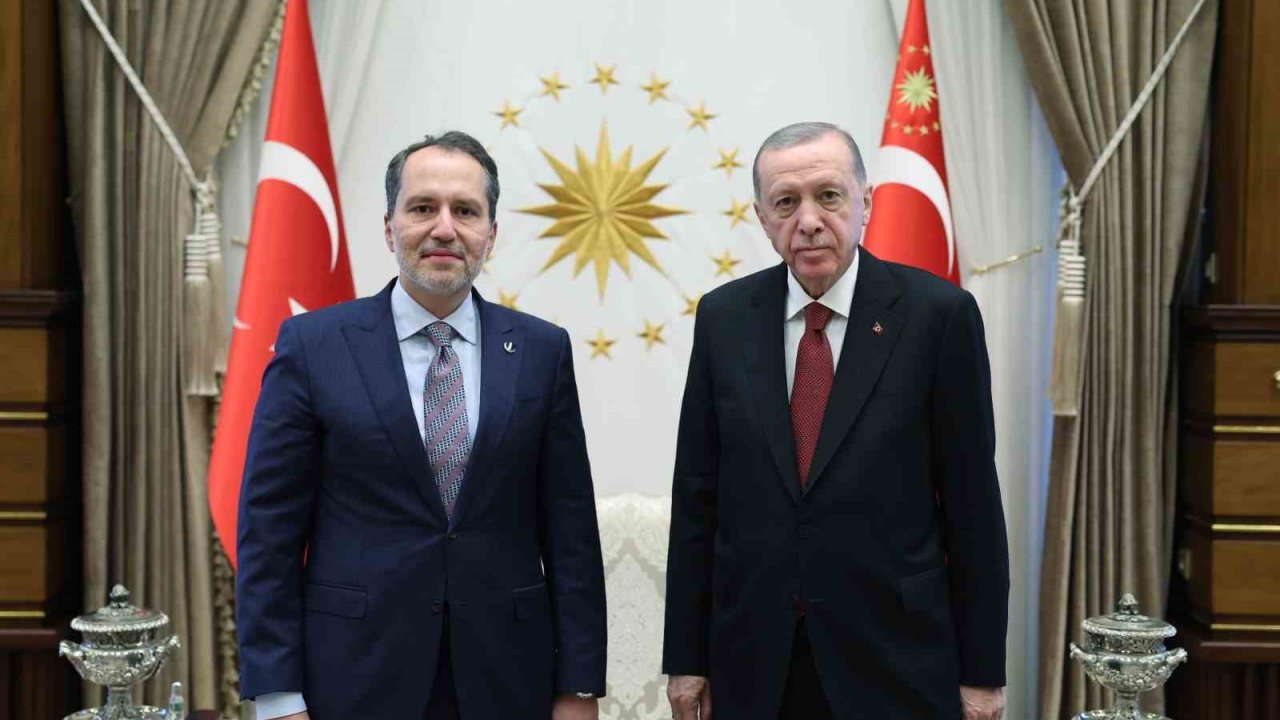 Cumhurbaşkanı Erdoğan, Fatih Erbakan’ı kabul etti