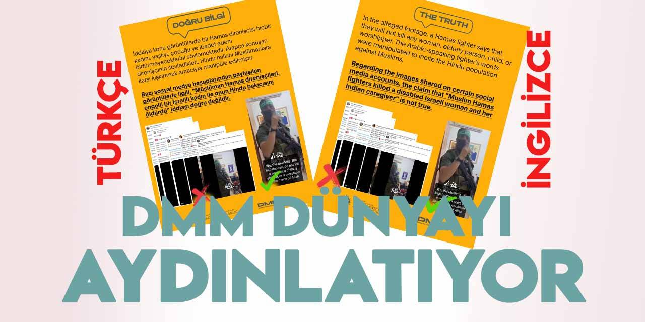 Cumhurbaşkanlığı İletişim Başkanlığı DMM, sosyal medyadaki yalanlara karşı Türkçe ve İngilizce yayın