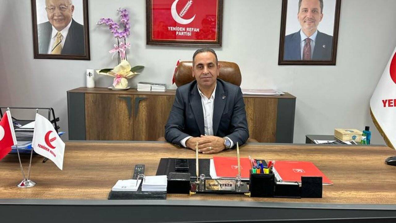 Yeniden Refah Partisi Konya'dan "Özgür Filistin"mitingine davet