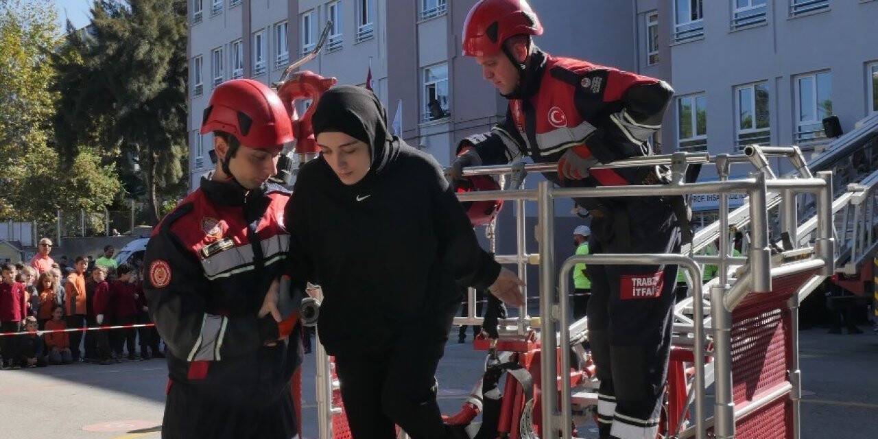 Büyük doğal  afet  tatbikatı