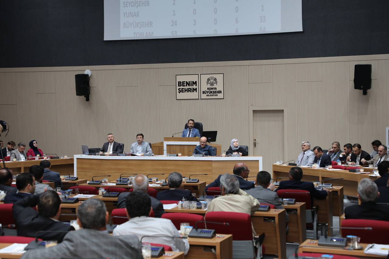 Konya Büyükşehir Belediye Meclisi'nden İsrail'e kınama