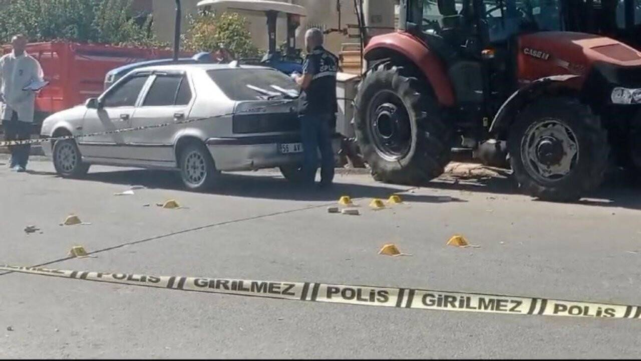 Eniştesini sokak ortasında öldürdü