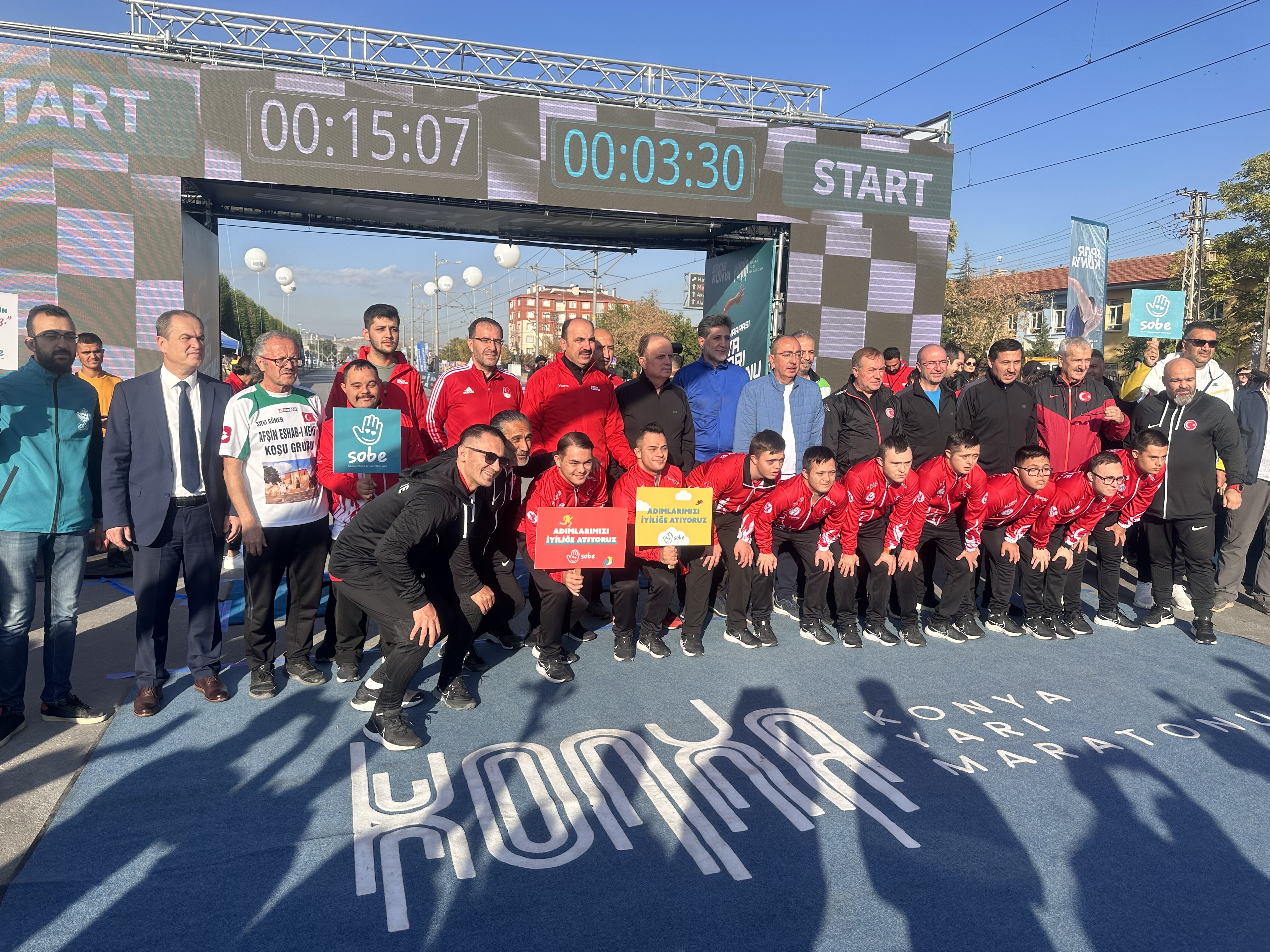 Uluslararası Konya Yarı Maratonu başladı
