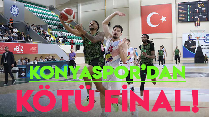 Konyaspor Basketbol uzatmada kaybetti