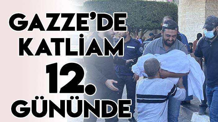 Gazze'dem katledilen sivillerin sayısı 3 bin 300'e yükseldi.