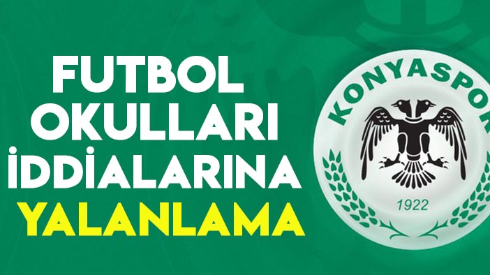 Konyaspor'dan "Futbol Okulları İhale ile satılacak" haberlerine yalanlama