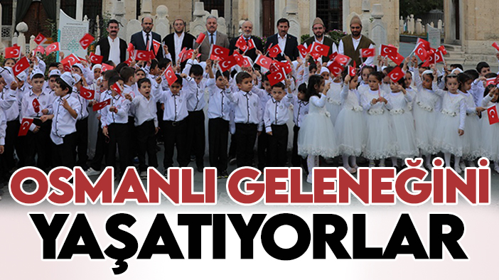 Karatay Belediyesi Osmanlı geleneğini yaşatıyor: Çocukların dini duyguları güçlenecek