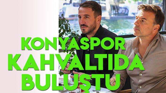 Konyaspor, kahvaltıda bir araya geldi