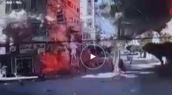 İşgalci İsrail, 5 fırını ve çevresini vurdu (TIKLA&;İZLE)