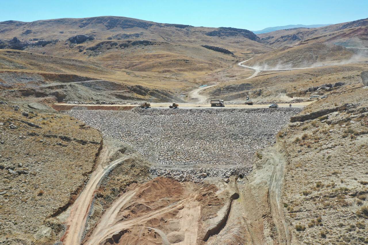 Bölgeye can suyu olacak Afşar Göleti'nde çalışmalar tam gaz