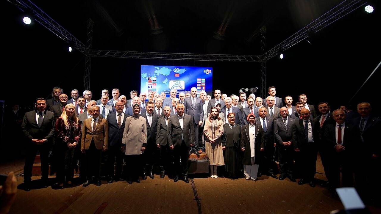 TBMM Başkanı Kurtulmuş'un Katılımıyla TDBB 20. Yıl Programı  yapıldı