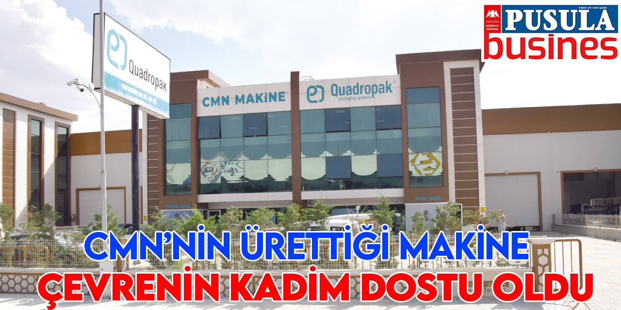 CMN’nin ürettiği makine  çevrenin kadim dostu oldu