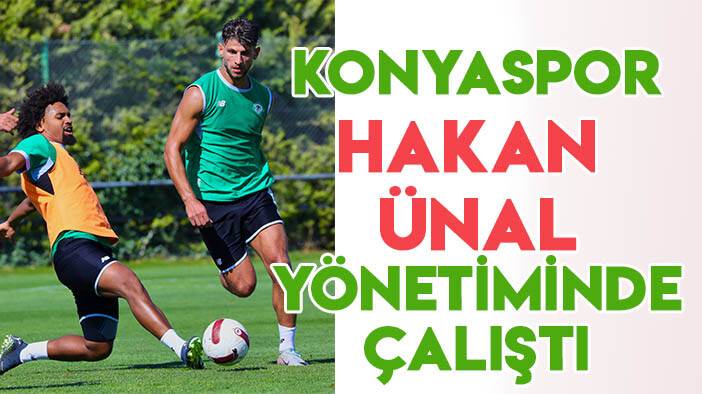 Konyaspor'da yeni hoca gelinceye kadar Hakan Ünal