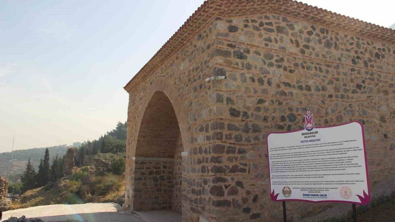 Manisa Fetih Mescidi'nde 710 yıl sonra yeniden namaz kılınacak