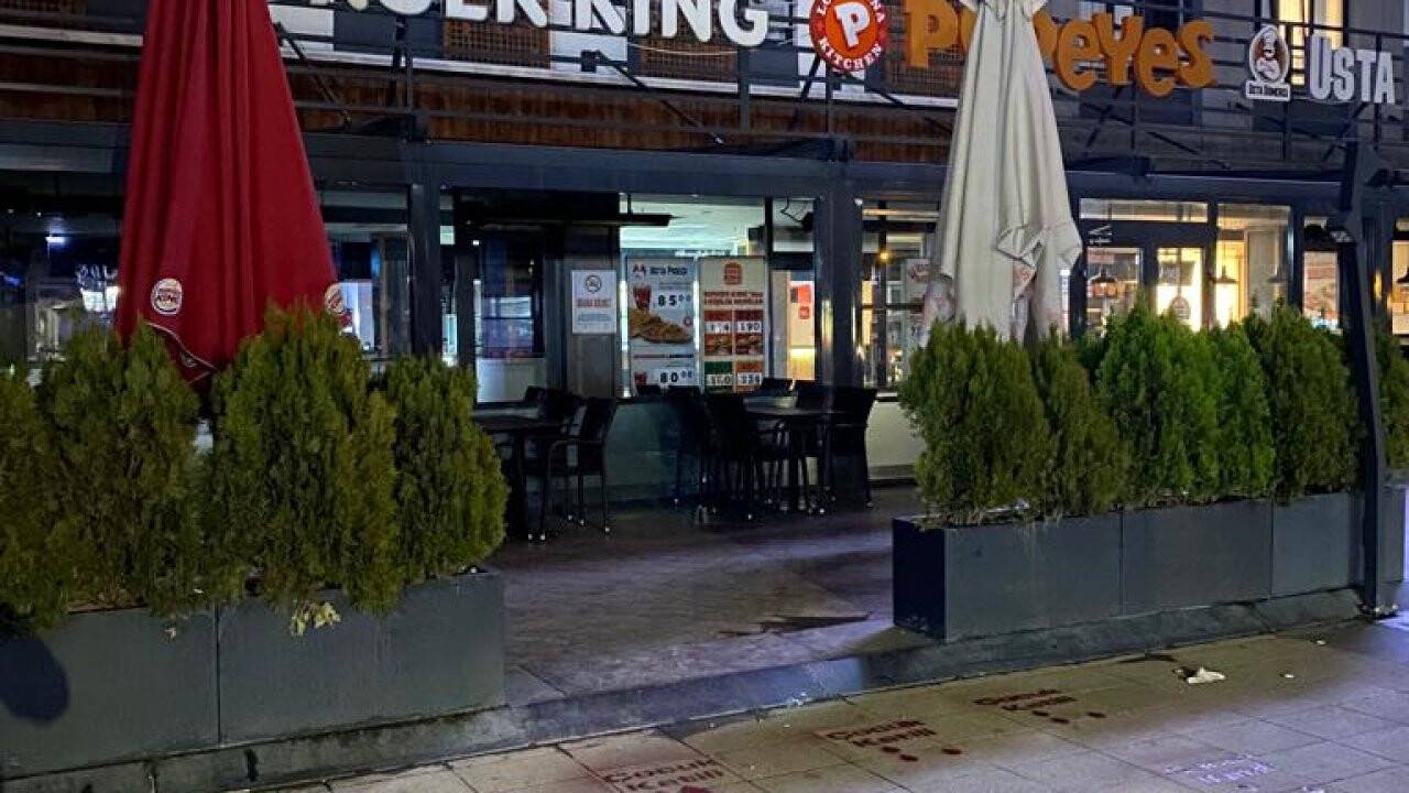 Konya’da ünlü restoranlara sprey boyalı eylem