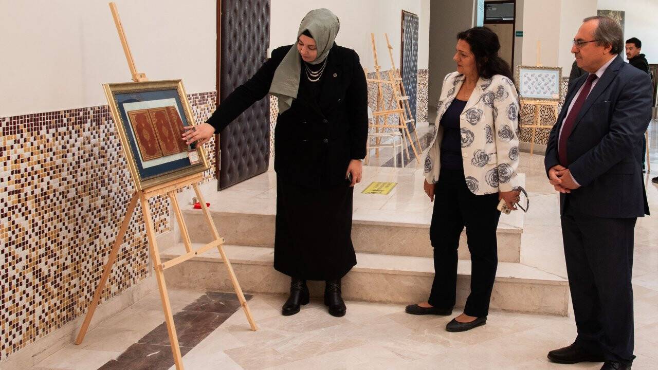 SÜ'den "Türk - İslam kitap sanatları"  sergisi