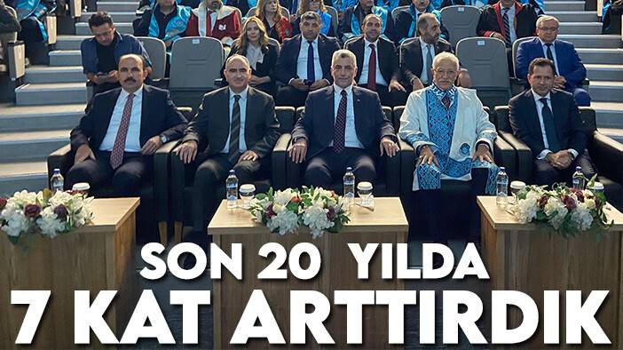 Bakan Bolat memleketi Konya'da: Son 20  yılda 7 kat arttırdık