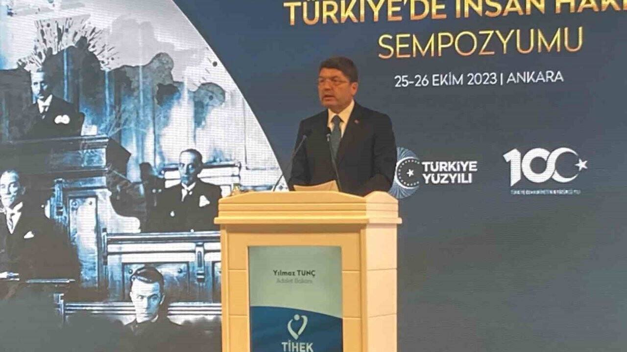 Adalet Bakanı Tunç: “Gazze’de insan hakları nerede?”